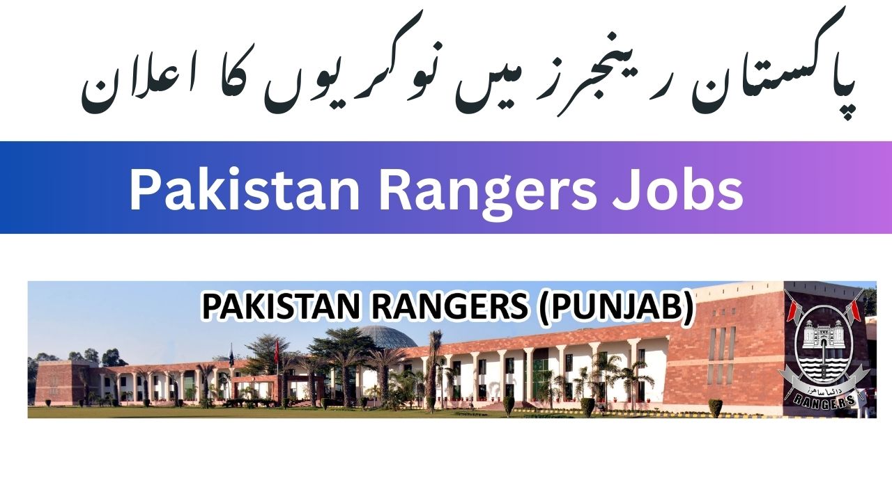 Pakistan Rangers Jobs Online Apply 2025